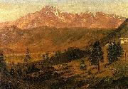 Albert Bierstadt Pikes Peak, Rocky Mountains Germany oil painting artist